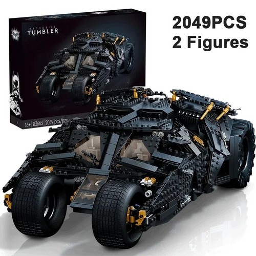 2049 teile batmobile - teile, dark